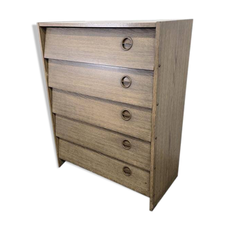 Vintage shoe cabinet / drop-leaf cabinet