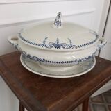 Lunéville blue tureen
