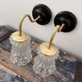Pair of Art Deco wall lights