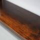 Table d'appoint rustique de style colonial néerlandais antique en teck/chêne