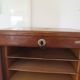 Burwood oak curtain file cabinet, 1960s
