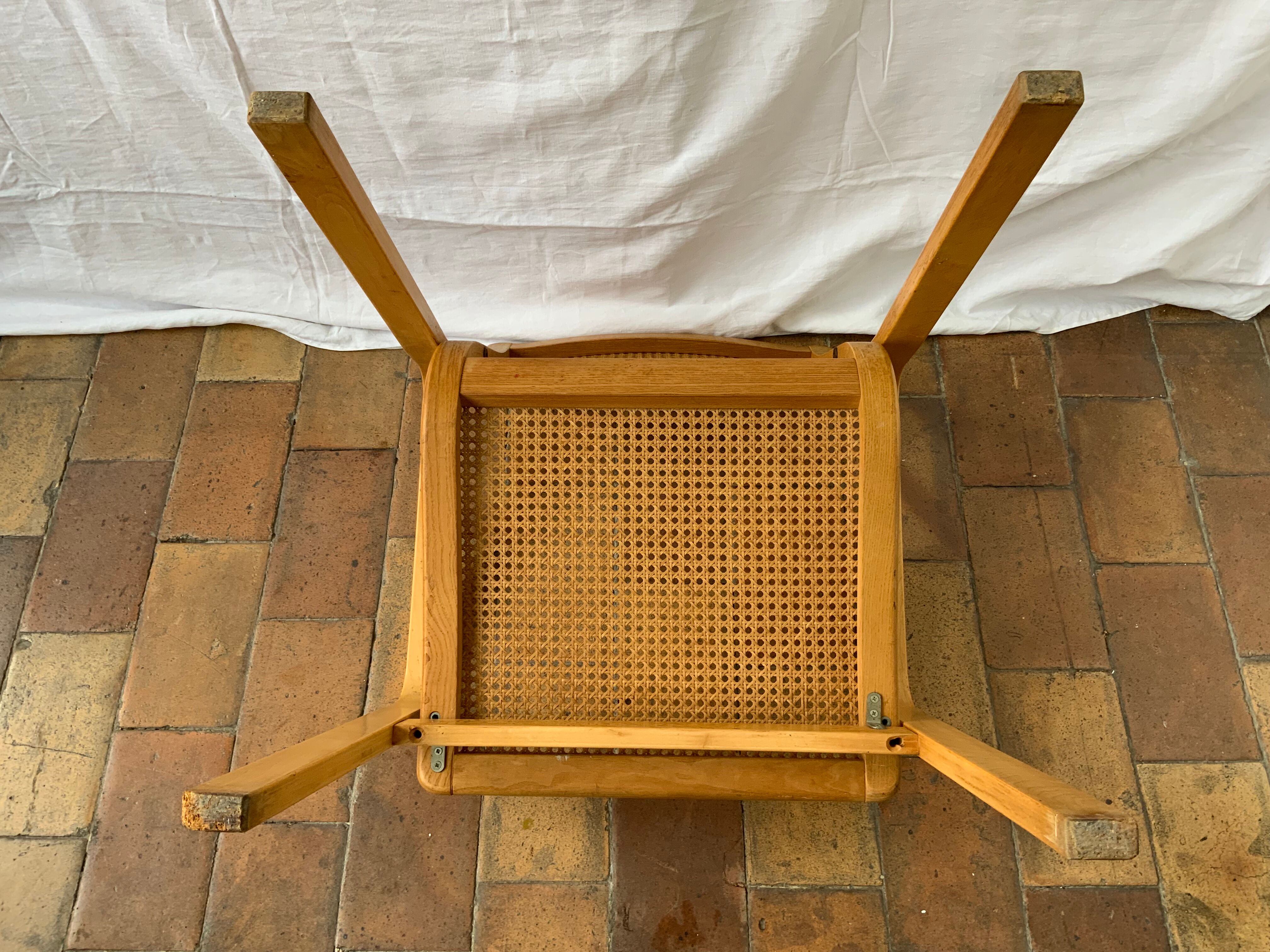 Vintage canned armchair