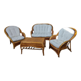 Rattan living room