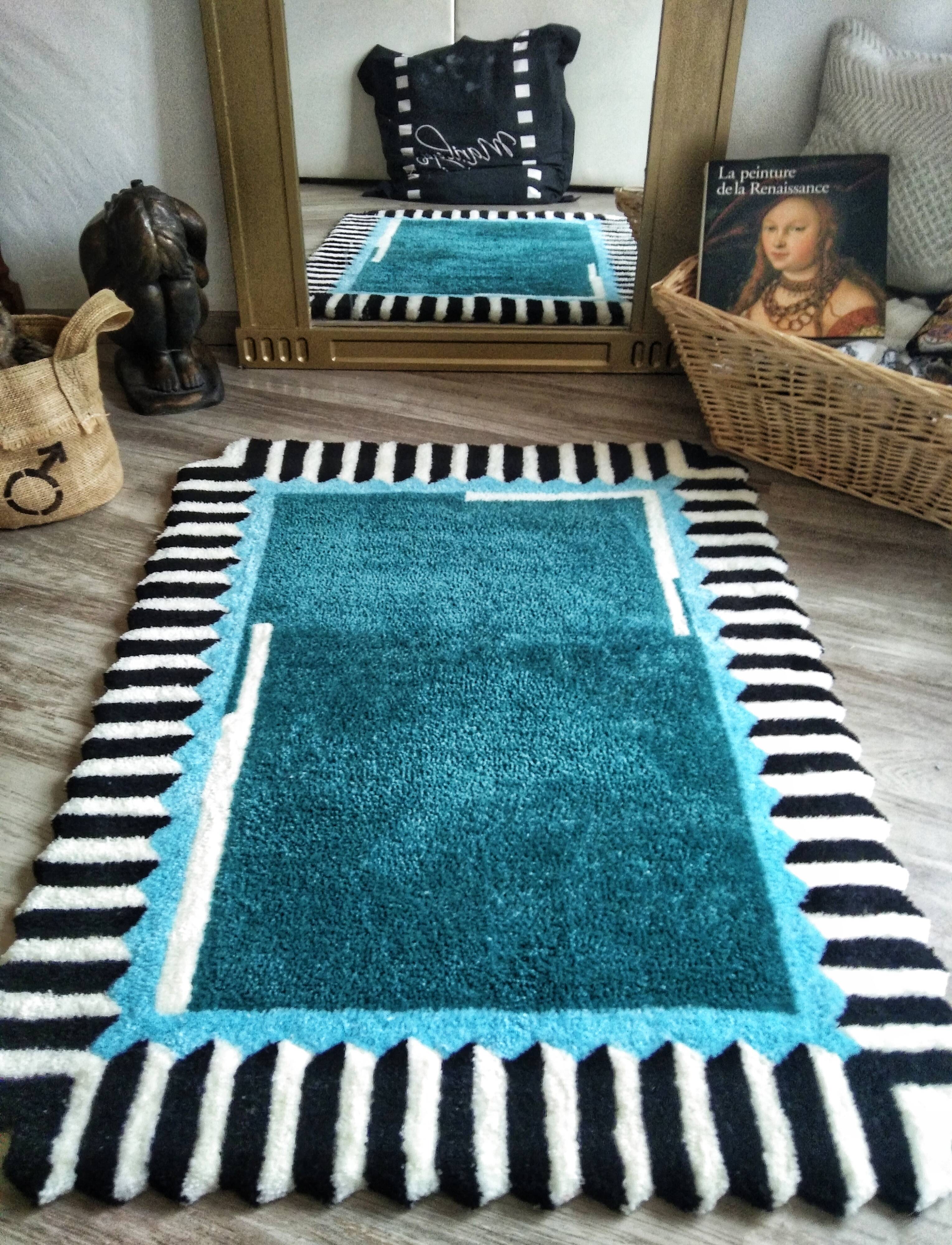 Tapis emeraude