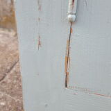 Pastel and wood confectionery Parisian buffet