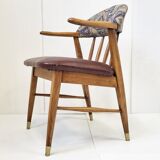 Suite of 4 vintage armchairs 1960