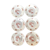 Vintage Arcopal dessert plates