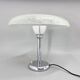 Lampe de table Bauhaus Chrome des années 1930, Tchécoslovaquie