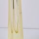 Citrine Drop Cut Engraved Glass Vase by Antonin Drobnik for ZBS, 1960s