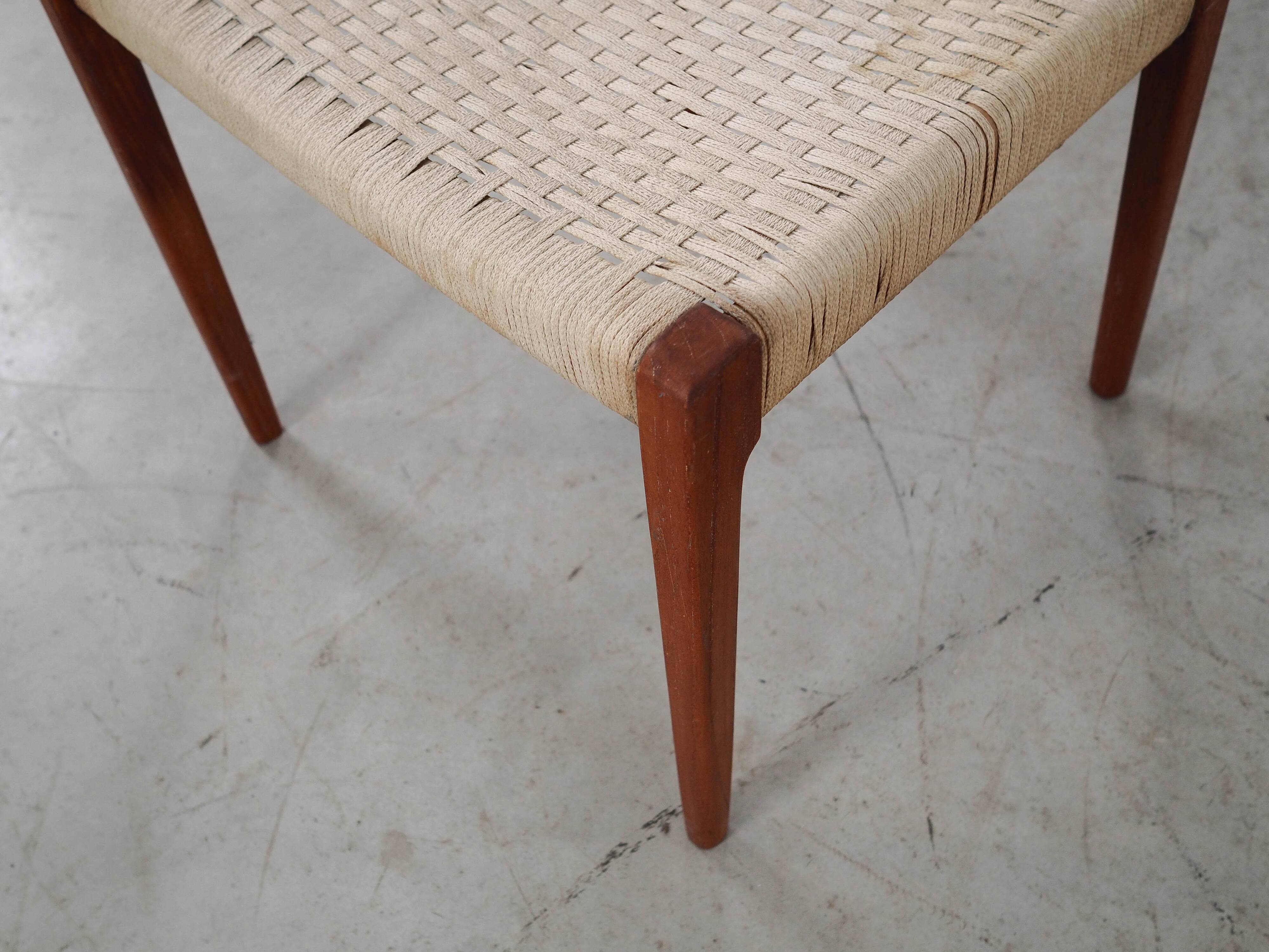 Teak chair, Danish design, 1960s, designer: Niels Otto Møller