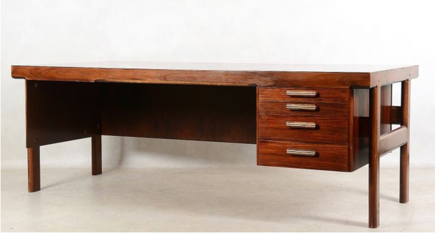Danish No 234 desk by Arne Vodder for Sibast, 1960s