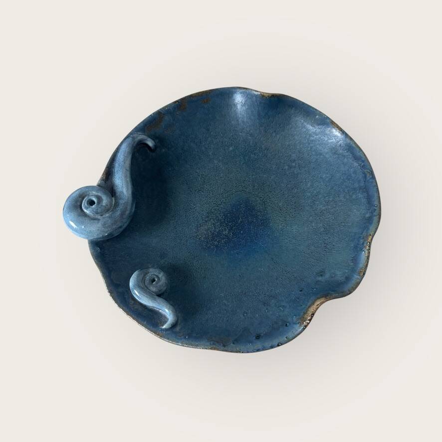 Antonio Lampecco ceramic tray Belgium 2000