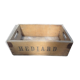 Ancienne caisse en bois et fer hediard