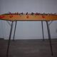Pretty baby-foot child brand samub vintage year 60 in very good condition seen in years. bars slide very well.  all the colors are original.  with the goals 1.05 width 54cm top length 78cm