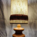 Lampe orange vintage année 70