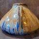 Old vintage art nouveau ceramic vase 1900