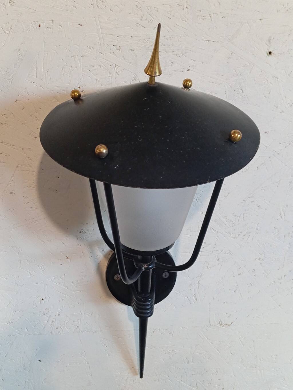 1950s wall light by Maison Arlus