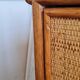 Commode en rotin, circa 1970