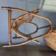 vintage rattan magazine rack