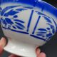 Bowl with earthenware parrots from Badonviller - circa 1940