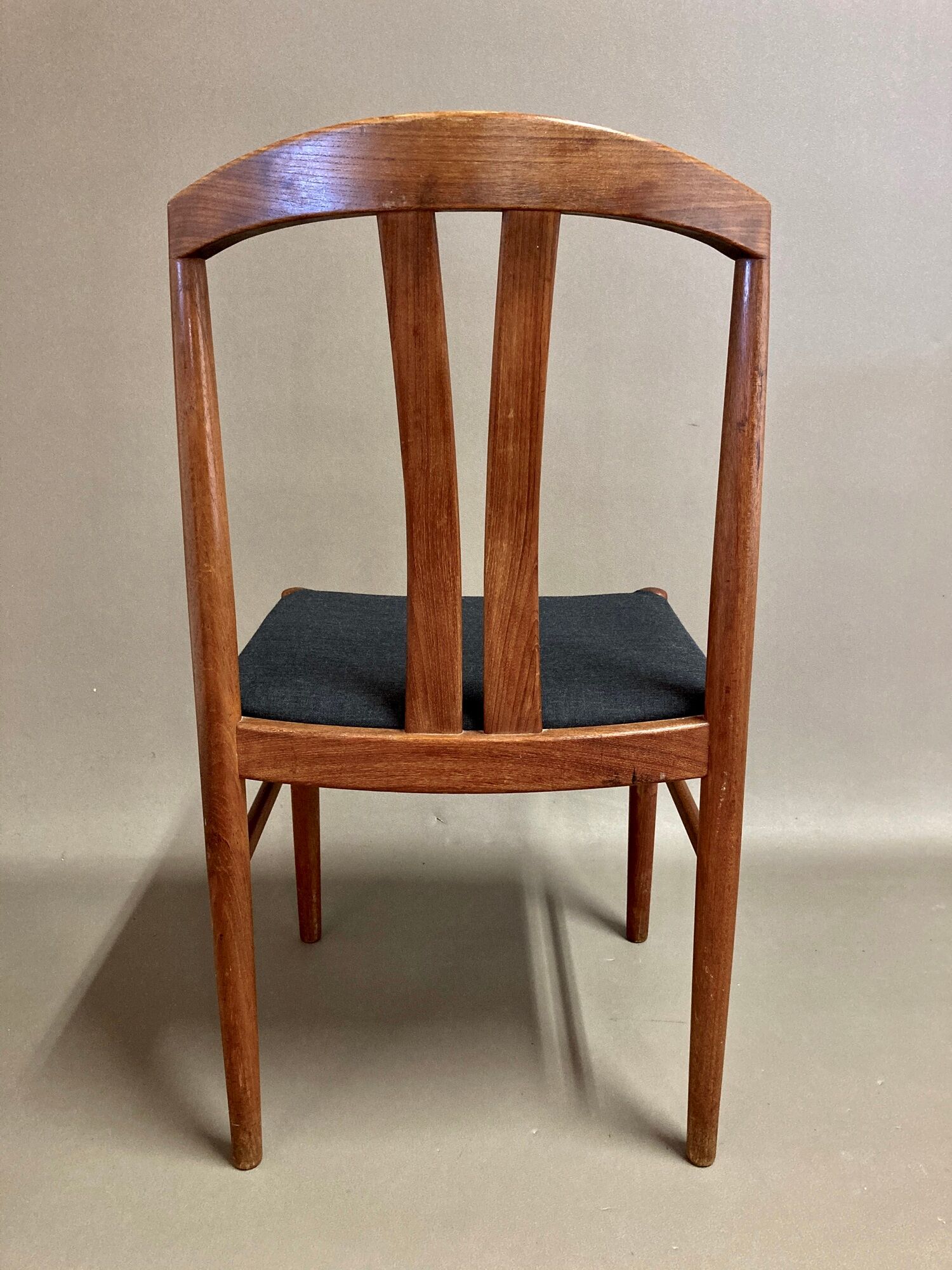 Set of 4 scandinavian chairs teak stamp Johansson Sweden 1950