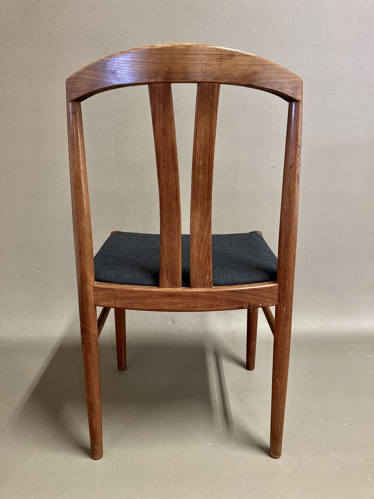 Set of 4 scandinavian chairs teak stamp Johansson Sweden 1950