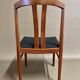 Set of 4 scandinavian chairs teak stamp Johansson Sweden 1950