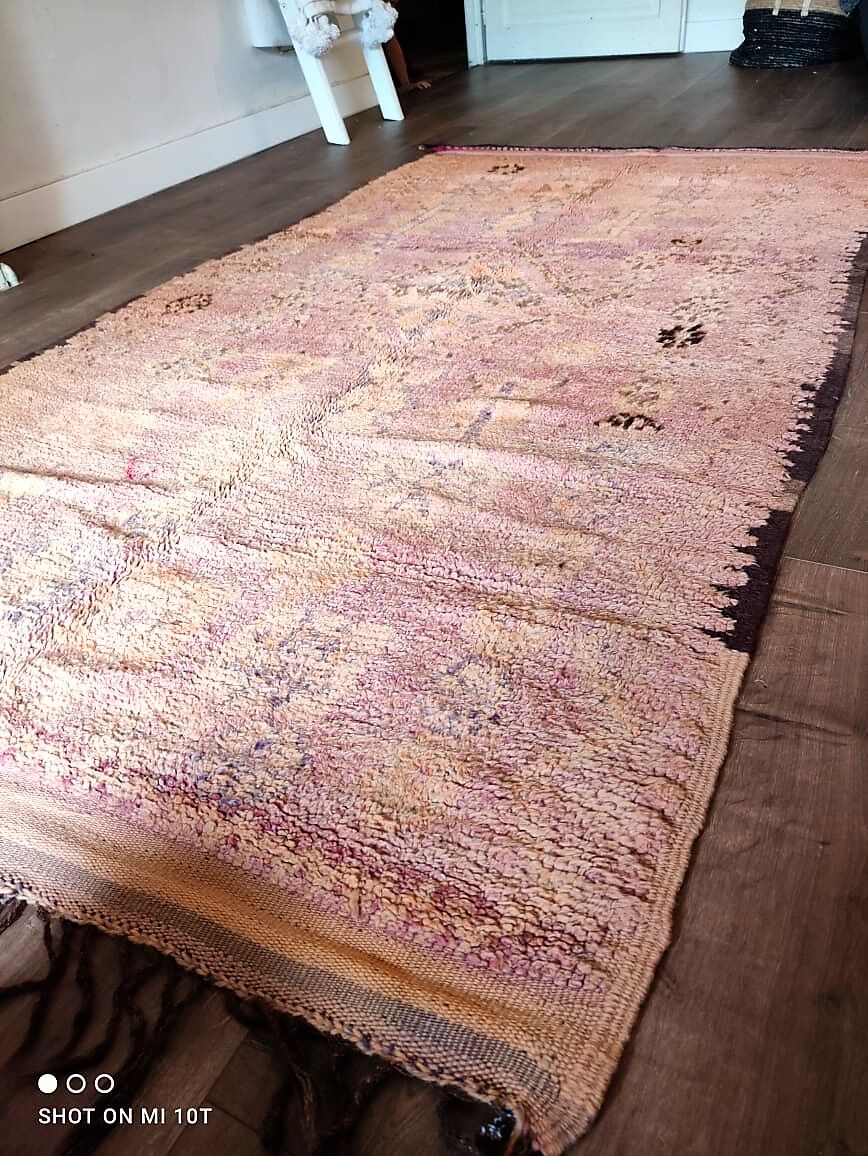 Tapis berbere beni mguild 2m35 sur 1m20