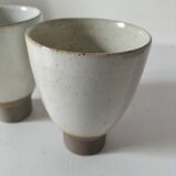 Two goblets on a pedestal Atelier Hurtault Puisaye