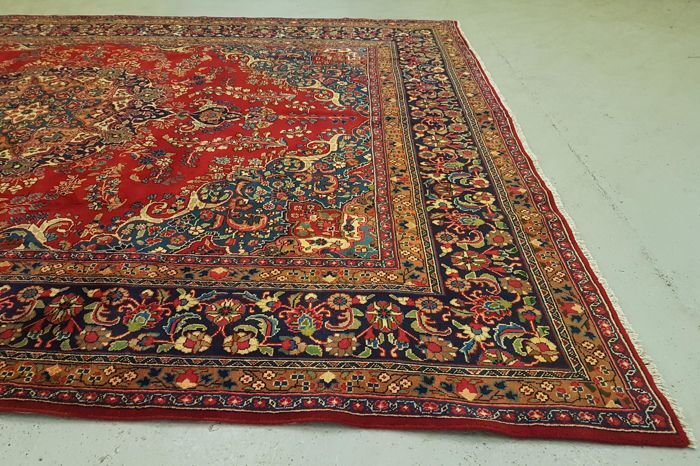 Tapis ancien persan Sabzevar 290x390cm