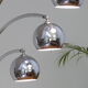 Floor lamp vintage Italian Goffredo Reggiani 1970 "Muguet"