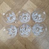 Set of 6 Villeroy & Boch SAAS crystal glasses – red wine glasses model