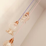 Pastel waterfall pendant light