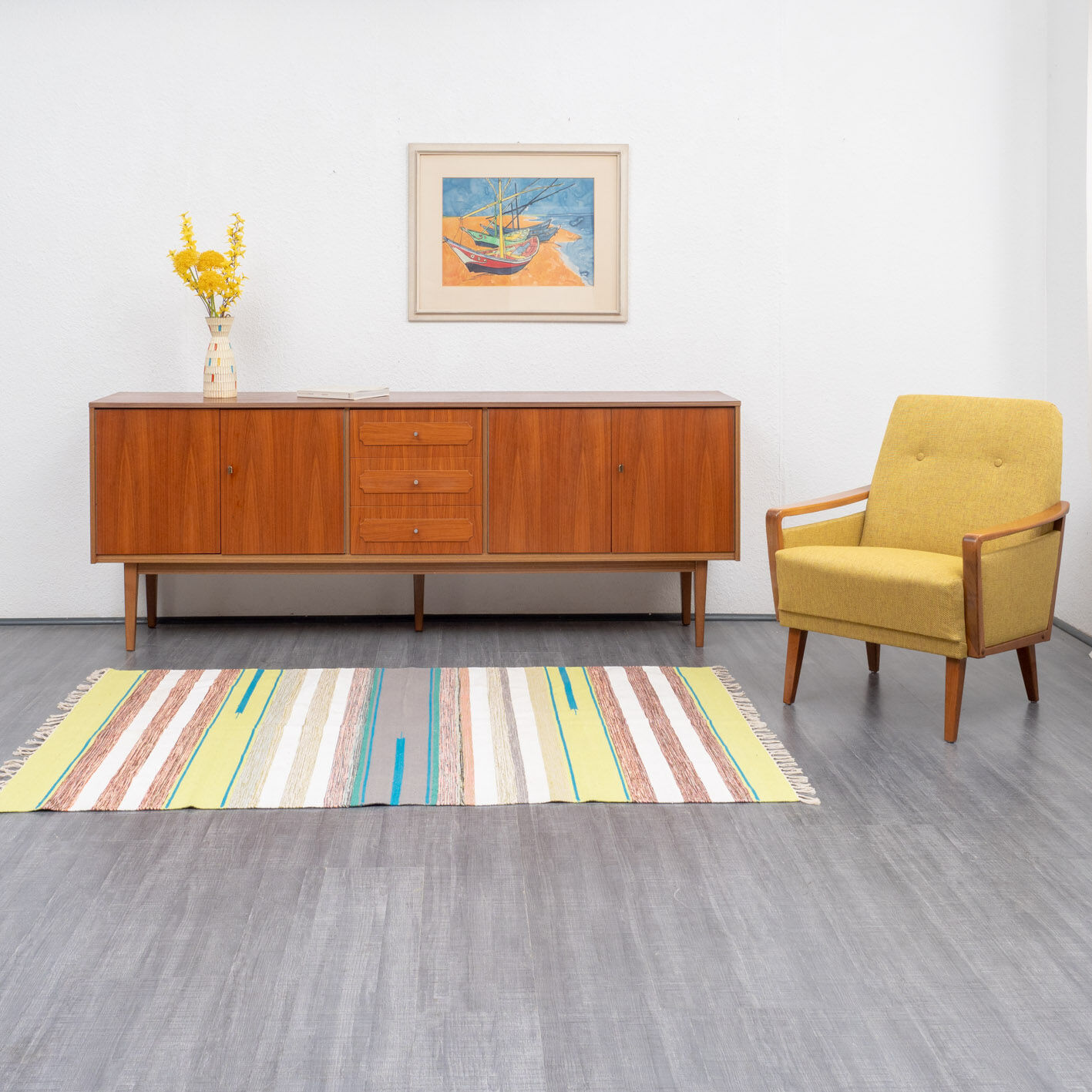 Sideboard in walnut 1960s