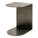 Table d'appoint en acier inoxydable en forme de C Veliento