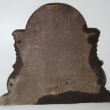 Cast-iron fireplace plate patterned "Arms of France"