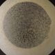 French vintage white Clichy glass ball-shaped replacement shade for lamps.