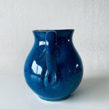 Old enamelled stoneware pitcher