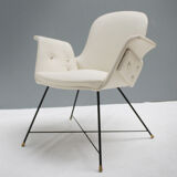 Pair of armchairs by Augusto Bozzi for Saporiti