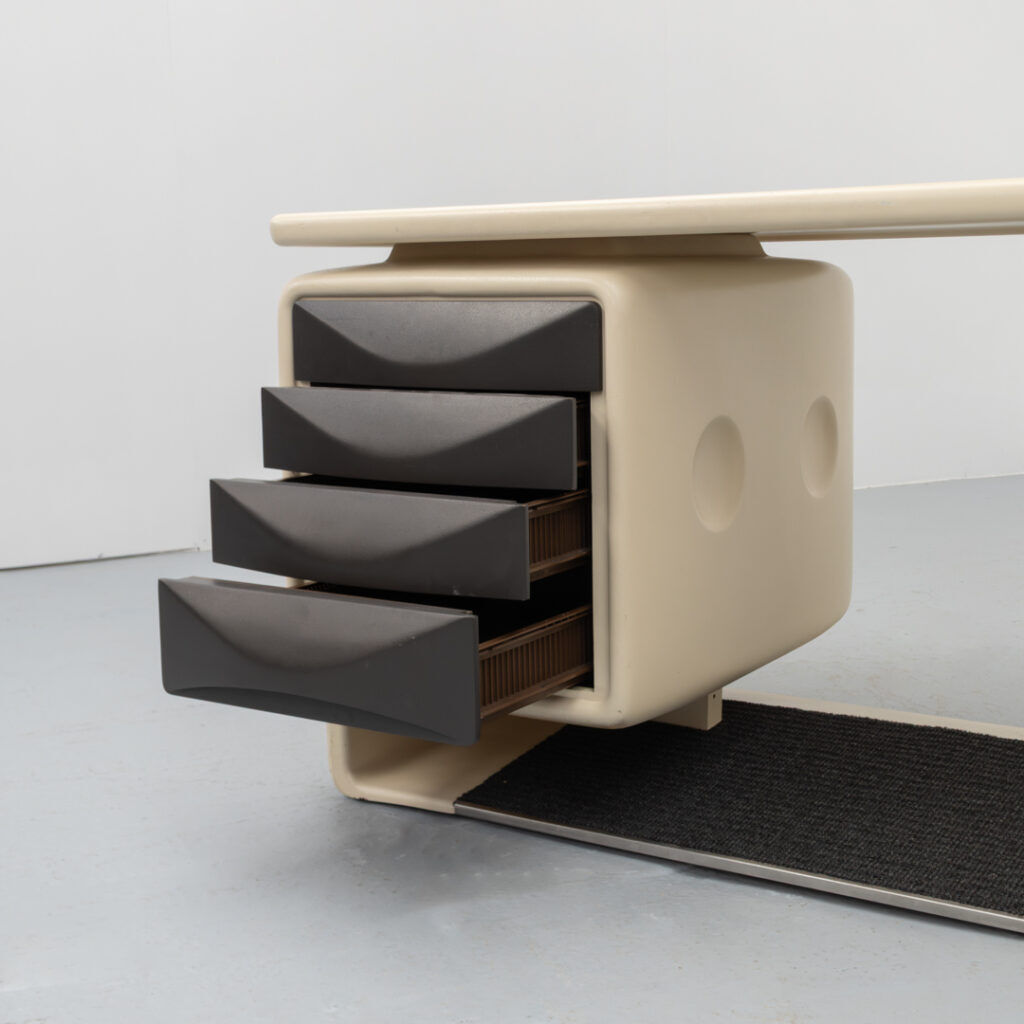 Jet Desk by Ernest Igl for Wilhelm Werndl 1970s