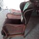 Paire de fauteuils à oreilles