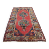Tapis turc vintage fait main 130x228 cm