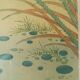 Deux peintures chinoises vintage sur soie