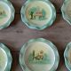 Vallauris dessert plates