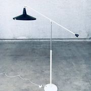 Panama Floor Lamp in Black by Wim Rietveld for Gispen, 1957
