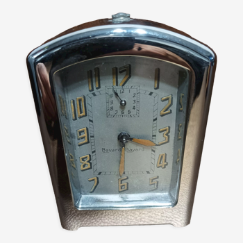 Art Deco alarm clock Bayard Inox