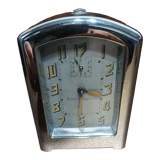 Art Deco alarm clock Bayard Inox