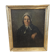 Huile sur toile, portrait de femme