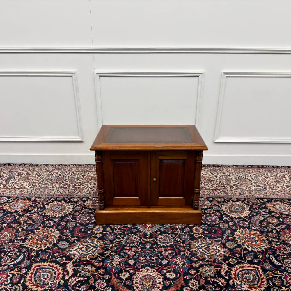 Classic English Office Cabinet Printer Table