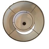 Celadon lamp with opaline 2 lights